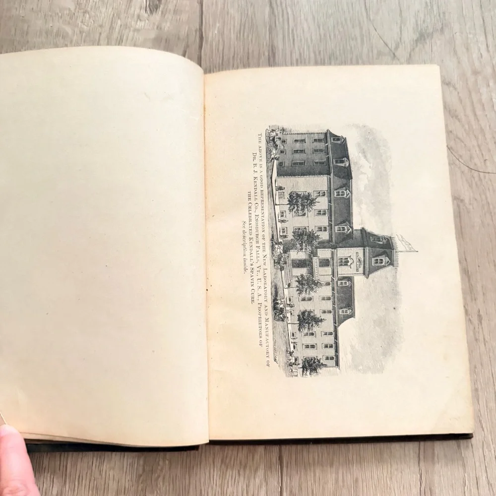 Antique 1886 Book, The Horse and His Diseases, Illustrated By‎ Dr. B. J. Kendall